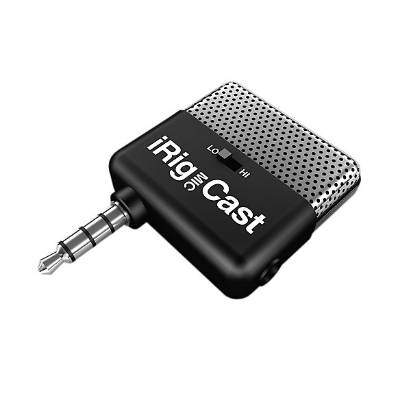 Open Box IK Multimedia iRig Mic Cast Voice Recording Mic For iPhone/iPod Touch/iPad Level 1
