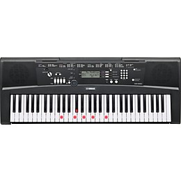 Open Box Yamaha EZ-220 61-Key Lighted Key Portable Keyboard Level 2  888365525808