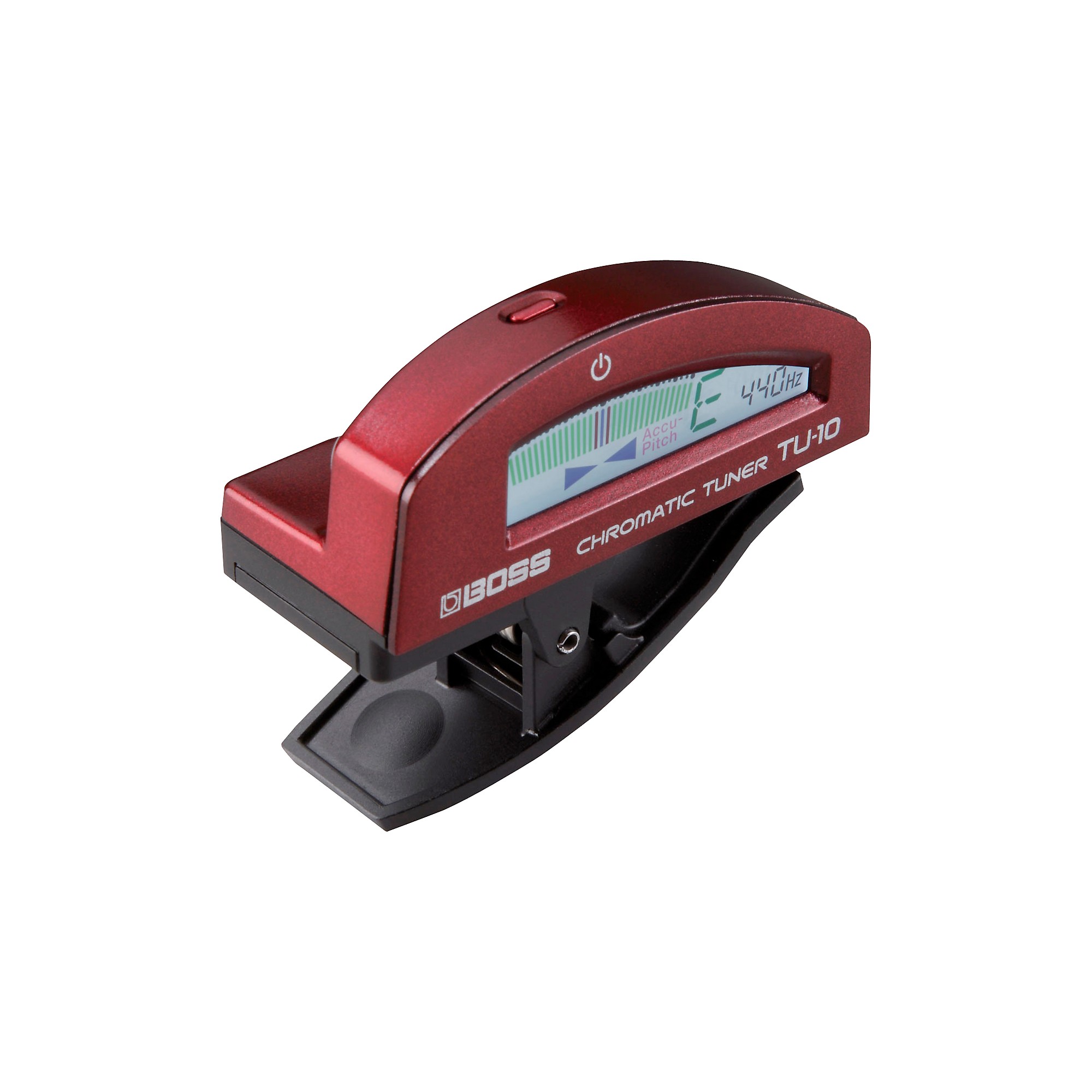 BOSS TU-10 Clip-On Chromatic Tuner Red | Guitar Center