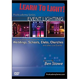 Alfred Learn to Light Pro Academy Series Event Lighting DVD