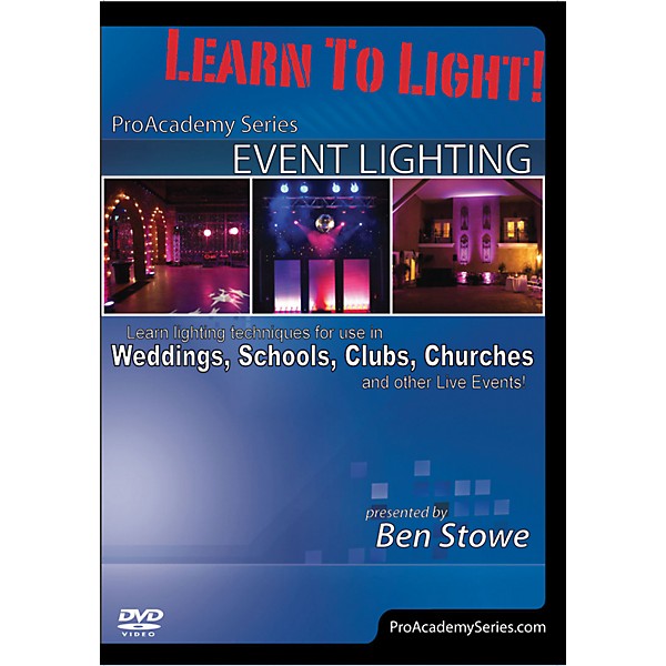 Alfred Learn to Light Pro Academy Series Event Lighting DVD