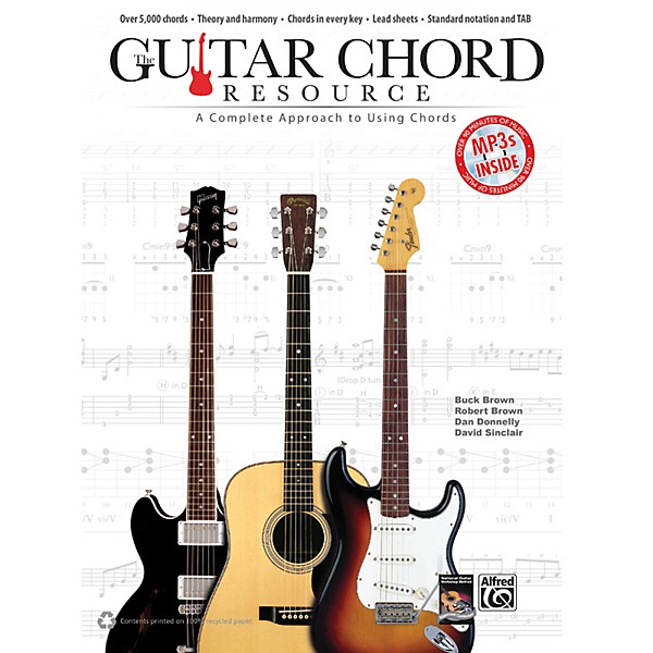 Alfred Guitar Chord Resource:  A Complete Approach to Using Chords Book & CD