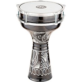 MEINL Aluminum Darbuka Hand Engraved Aluminum 8 in. x 14.5 in. MEINL Aluminum Darbuka Hand Engraved Aluminum 8 in. x 14.5 in.