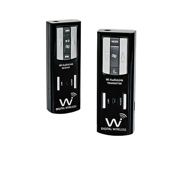 Wi Digital AudioLink Pocket Portable Stereo Digital Wireless Music Instruments & Audio Monitoring System