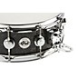 DW Collector's Series FinishPly Snare Drum Black Velvet with Chrome Hardware 14x5