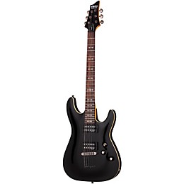 Open Box Schecter Guitar Research OMEN-6 Electric Guitar Level 1 Black