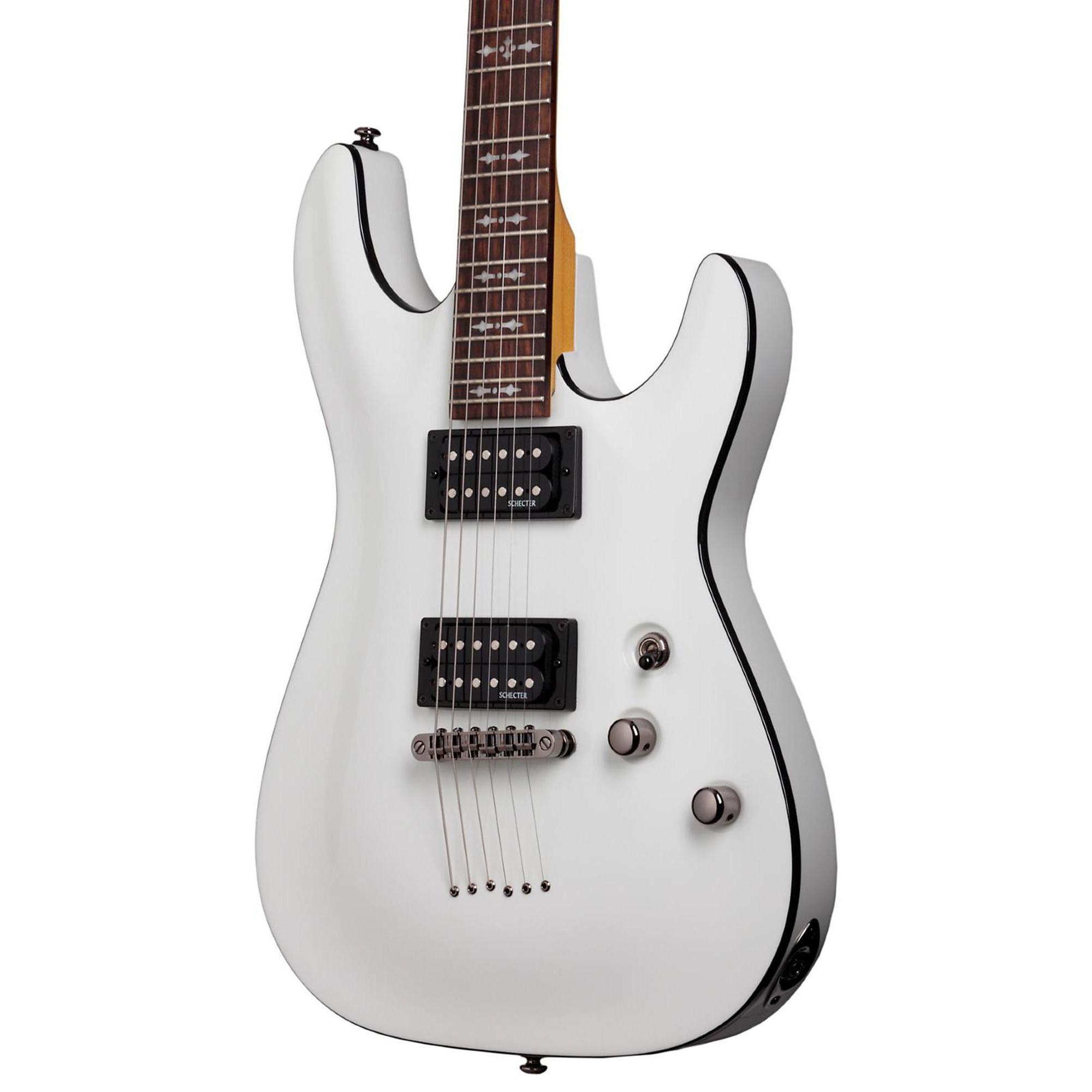 Schecter Guitar Research OMEN-6 Electric Guitar Vintage White