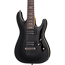 Schecter Guitar Research OMEN-7 Electric Guitar Black Schecter Guitar Research OMEN-7 Electric Guitar Black