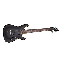 Schecter Guitar Research Omen-7 Active Electric Guitar Satin Black