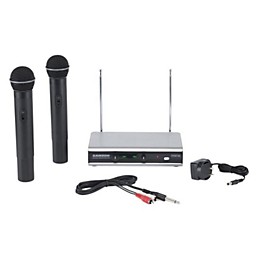 Open Box Samson Stage 266 Dual Handheld Wireless System Level 2 Band 3 and 21 888365518473