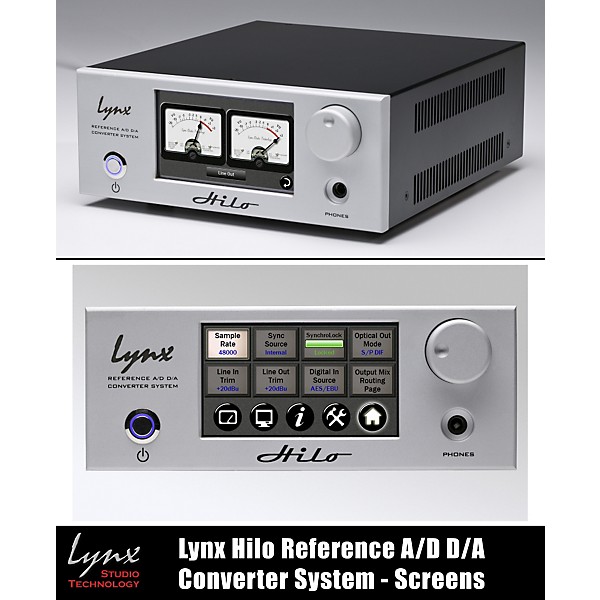 Open Box Lynx Hilo AD/DA Converter with USB (Silver) Level 1