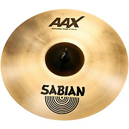 SABIAN AAX Saturation Crash Cymbal 18 in. SABIAN AAX Saturation Crash Cymbal 17 in.