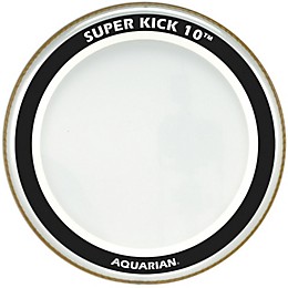 Aquarian Super-Kick 10 Bass Drumhead Clear 20 in.