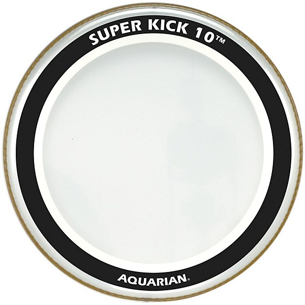 Aquarian Super-Kick 10 Bass Drumhead Clear 20 in.