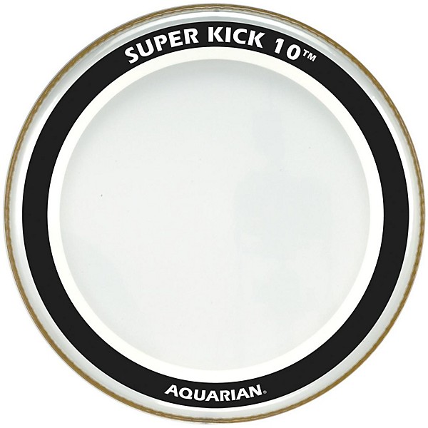 Aquarian Super Kick 10 Bass Drum Head Clear 26 in.