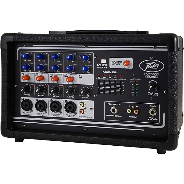 Open Box Peavey PV 5300 5-Channel Powered Mixer Level 2 Regular 190839210098