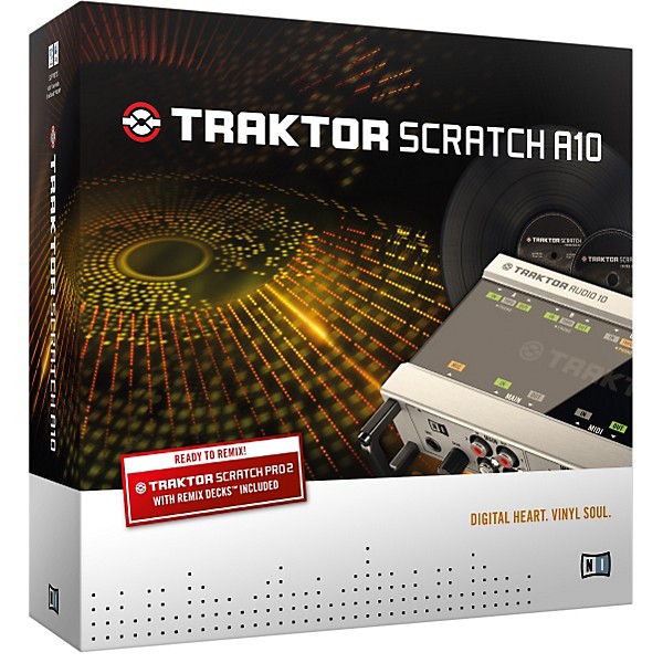 Native Instruments Traktor Scratch A10 Digital Vinyl System