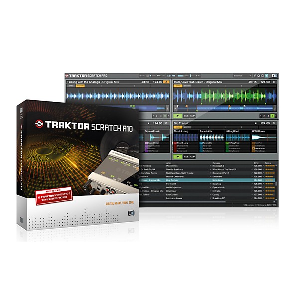 DJ機材 TRAKTOR SCRATCH A10 Native Instruments TRAKTOR SCRATCH A10 DJ Audio Interface