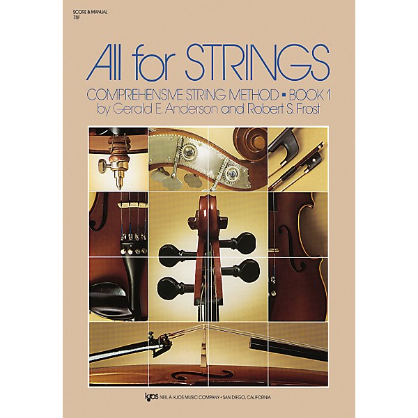 KJOS All For Strings Book 1 Score