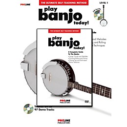 Proline Play Banjo Today! Method (Book/CD/DVD)