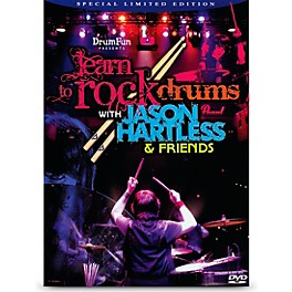 Hal Leonard Learn To Rock Drums With Jason Hartless & Friends DVD