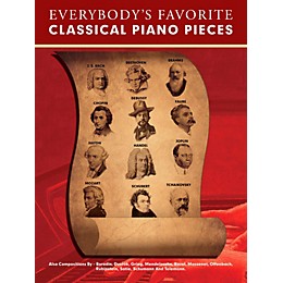 Music Sales Everybody's Favorite Classical Piano Pieces for Piano Solo