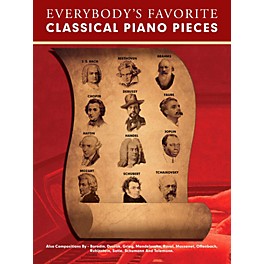 Music Sales Everybody's Favorite Classical Piano Pieces for Piano Solo