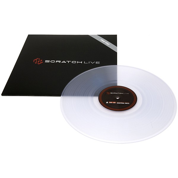 RANE Serato Ver 2 Scratch Vinyl Record Clear