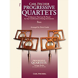 Carl Fischer Progressive Quartets for Strings- Bass (Book)