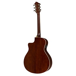 Open Box Hagstrom Elfdalia Grand Auditorium Acoustic-Electric Guitar Level 2 Natural 886830413827