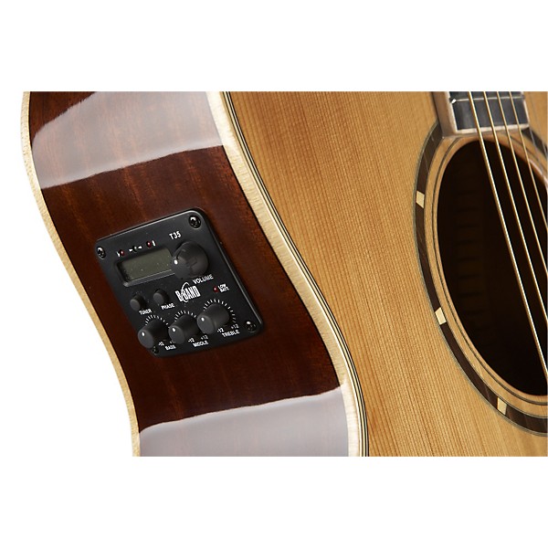 Open Box Hagstrom Elfdalia Grand Auditorium Acoustic-Electric Guitar Level 2 Natural 886830413827