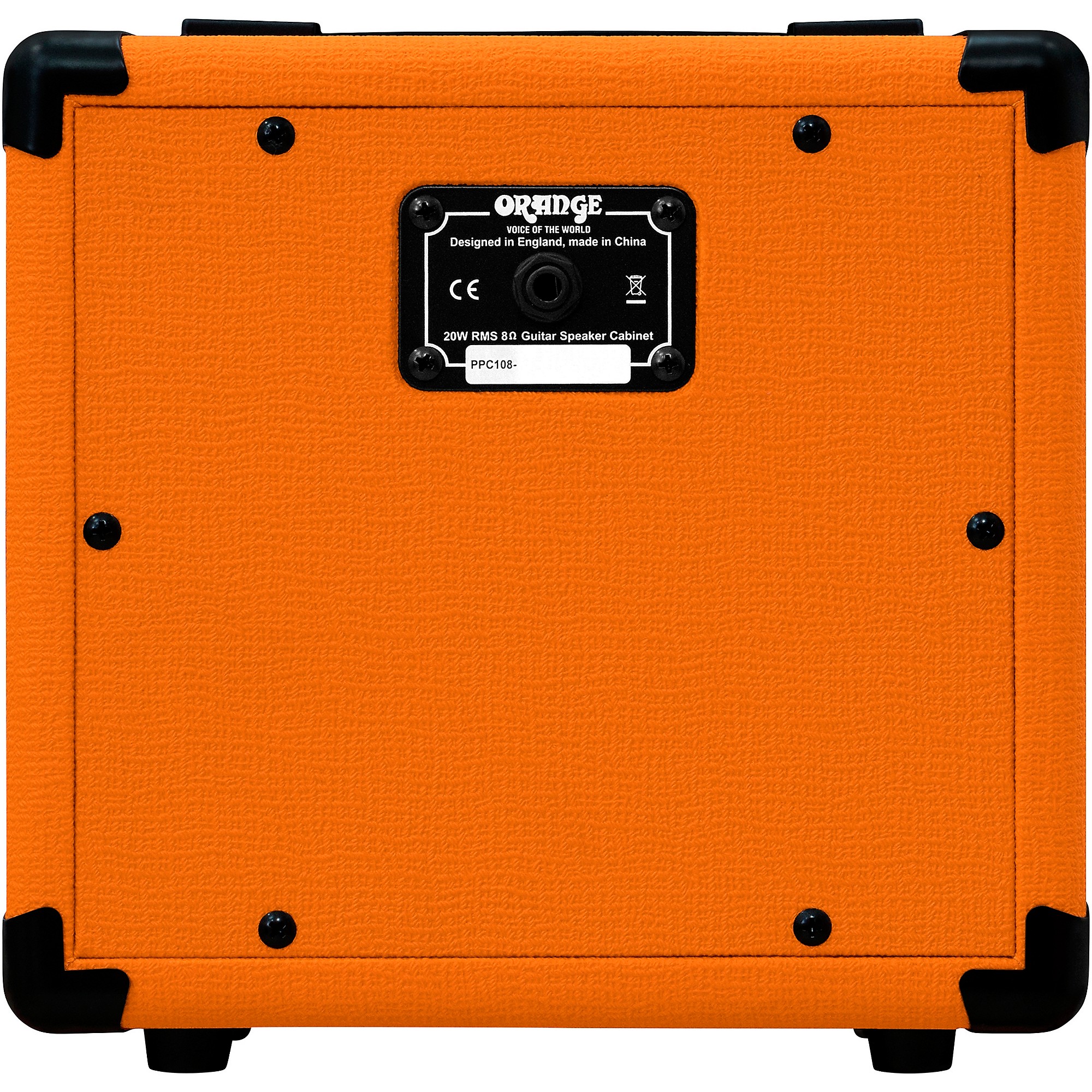 Orange Amplifiers PPC Series PPC108 1x8 20W Closed-Back Guitar