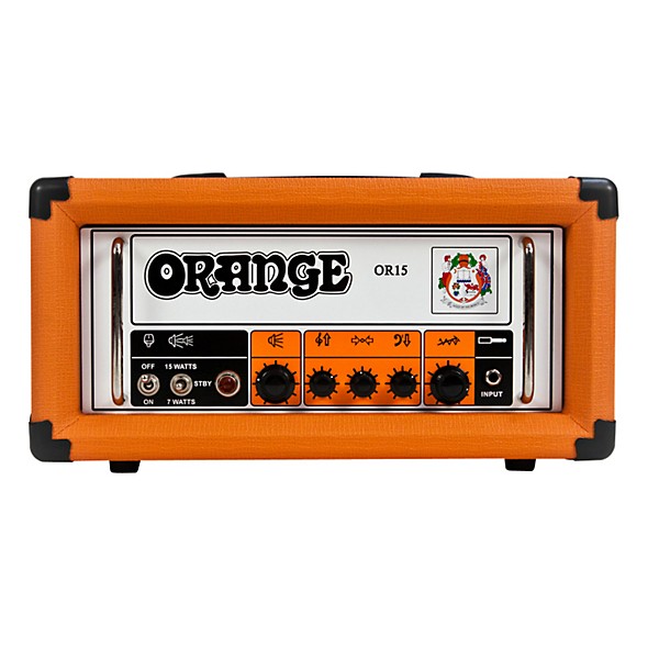 Open Box Orange Amplifiers OR Series OR15H 15W Compact Tube Guitar Amp Head Level 2  197881127329