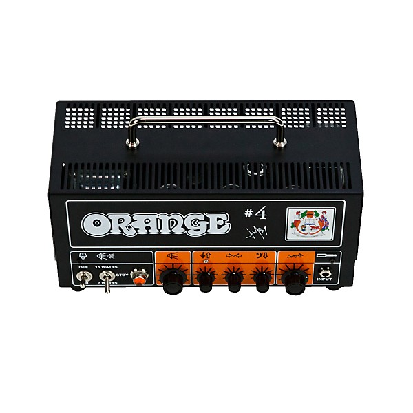 Open Box Orange Amplifiers Tiny Terror TT15JR Jim Root #4 Signature 15W Tube Guitar Amp Head Level 1 Orange
