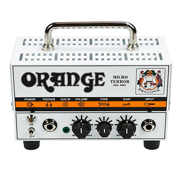 Orange Amplifiers Micro Terror MT20 20W Hybrid Guitar Amp Head ...