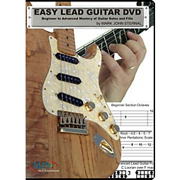 MJS Music Publications Easy Lead Guitar DVD: Beginner to Advanced Mastery of Guitar Solos and Fills