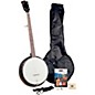 Open Box Regal Appalachian 5-String Banjo Pickin' Pack Level 1 Mahogany resonator thumbnail