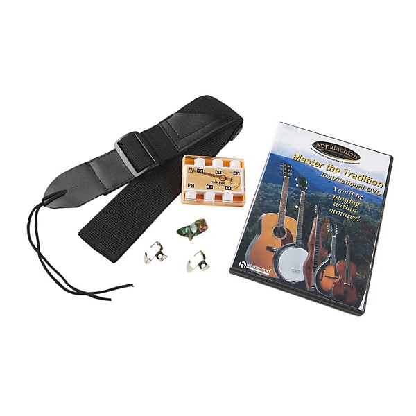 Open Box Regal Appalachian 5-String Banjo Pickin' Pack Level 1 Mahogany resonator