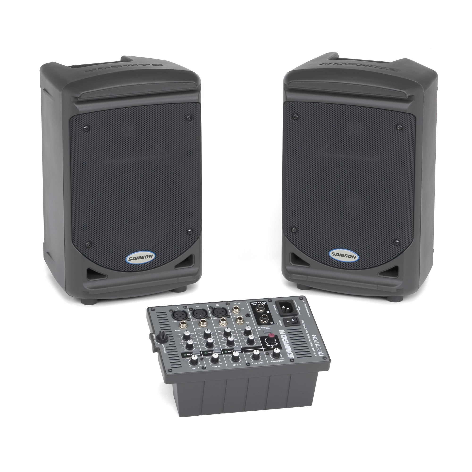 SAMSON Expedition XP150 ポータブルPAシステム Samson XP150 Portable PA System | Guitar Center