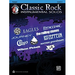 Alfred Classic Rock Instrumental Solos Trumpet Book & CD