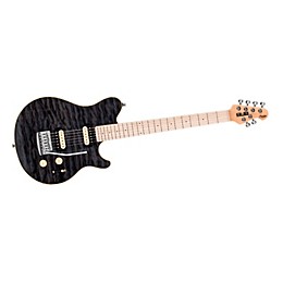 Sterling by Music Man SUB AX3 Axis Electric Guitar Transparent