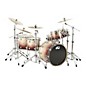 DW Collector's Series Satin Specialty 5-Piece Shell Pack Natural to Ox Blood Red Fade Chrome Hardware thumbnail