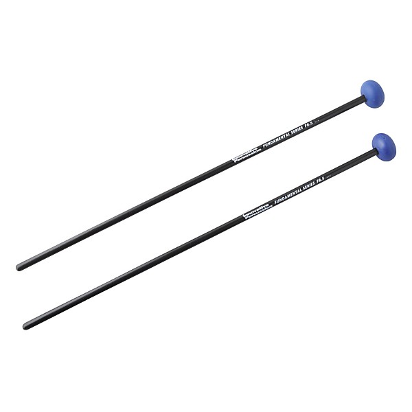 Innovative Percussion Fundamental Series Medium-Hard Rubber Marimba Mallets Blue Hard