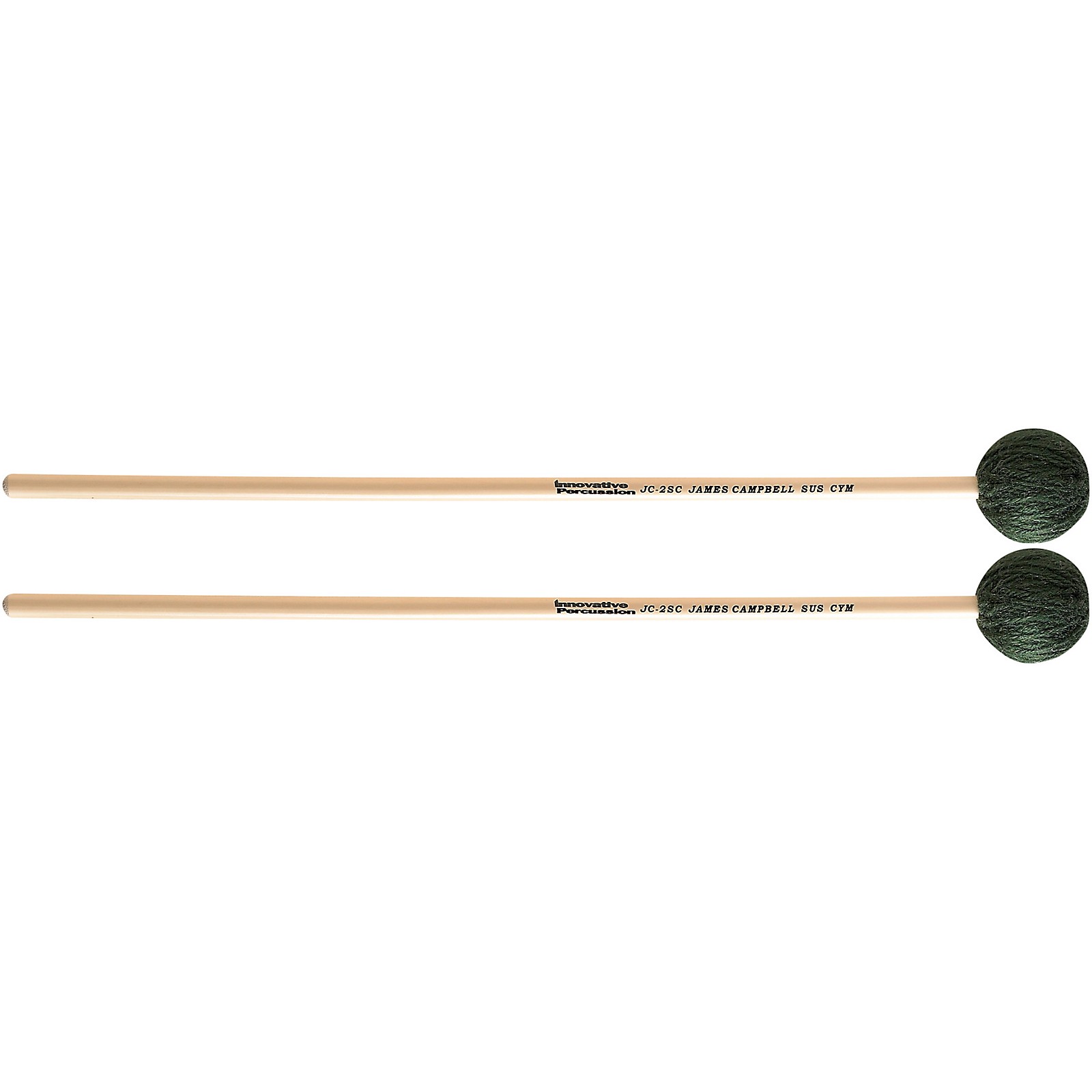 Innovative Percussion Suspended Cymbal Mallet Green Yarn Guitar Center
