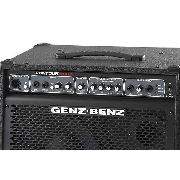 Genz Benz Contour 500 Series CTR500-210T 500W 2x10 Bass Combo Amp
