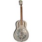 Open Box Regal RC-43 Antiqued Nickel-Plated Body Triolian Resonator Guitar Level 1 Antique nickel-plated