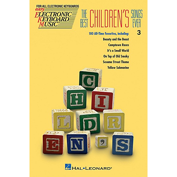 Hal Leonard The Best Children's Songs Ever EKM series #3