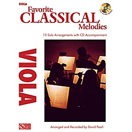 Cherry Lane Favorite Classical Melodies - Book/CD Viola