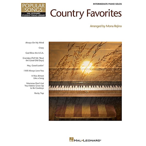 Hal Leonard Country Favorites - Hal Leonard Student Piano Library Popular Songs Series for Intermediate Level Piano