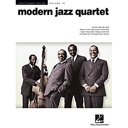 Hal Leonard Modern Jazz Quartet - Jazz Piano Solos Series Volume 18